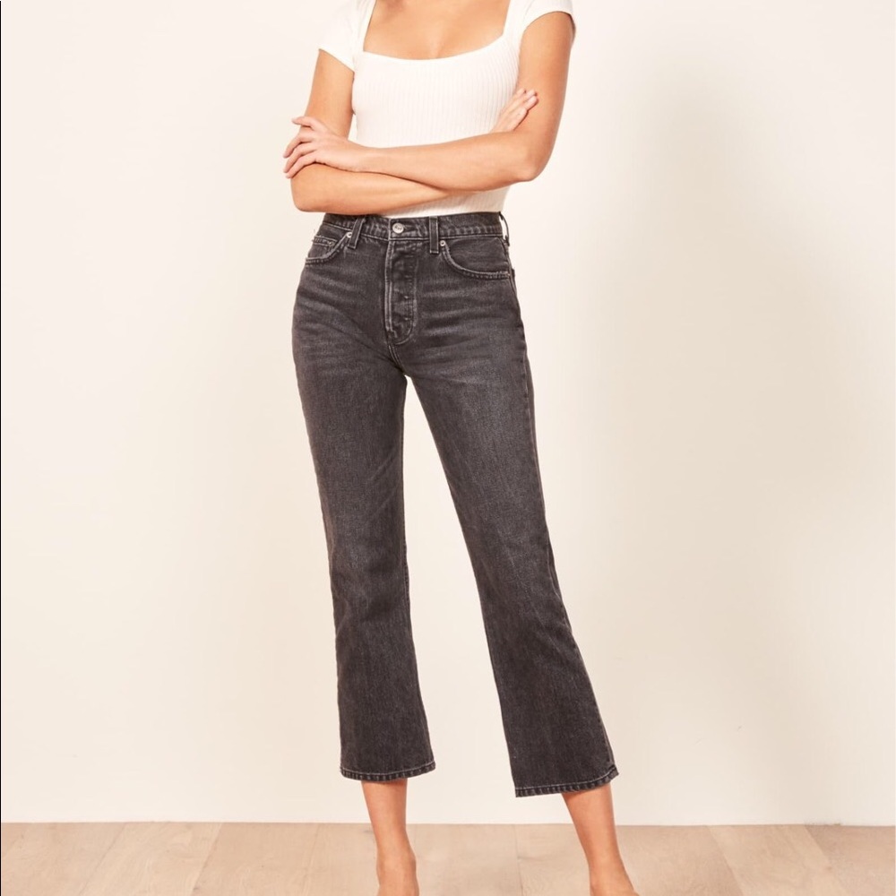 Reformation Jordi Kick Flare Jeans